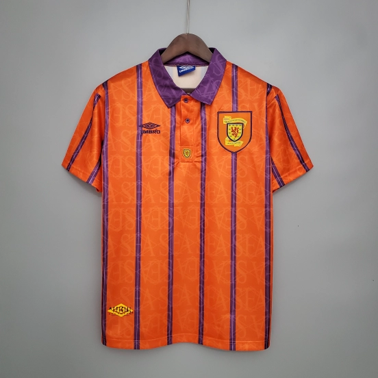 Retro Scotland 1994 away Soccer Jersey