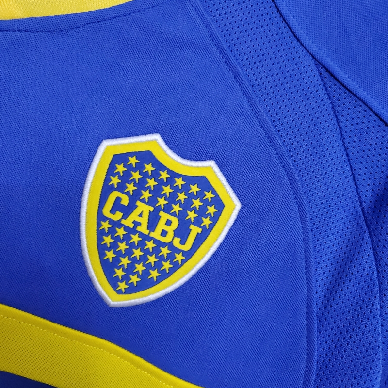 Retro Boca Juniors 03/04 home Soccer Jersey