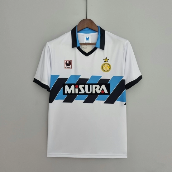 Retro 90/91 Inter Milan away Soccer Jersey
