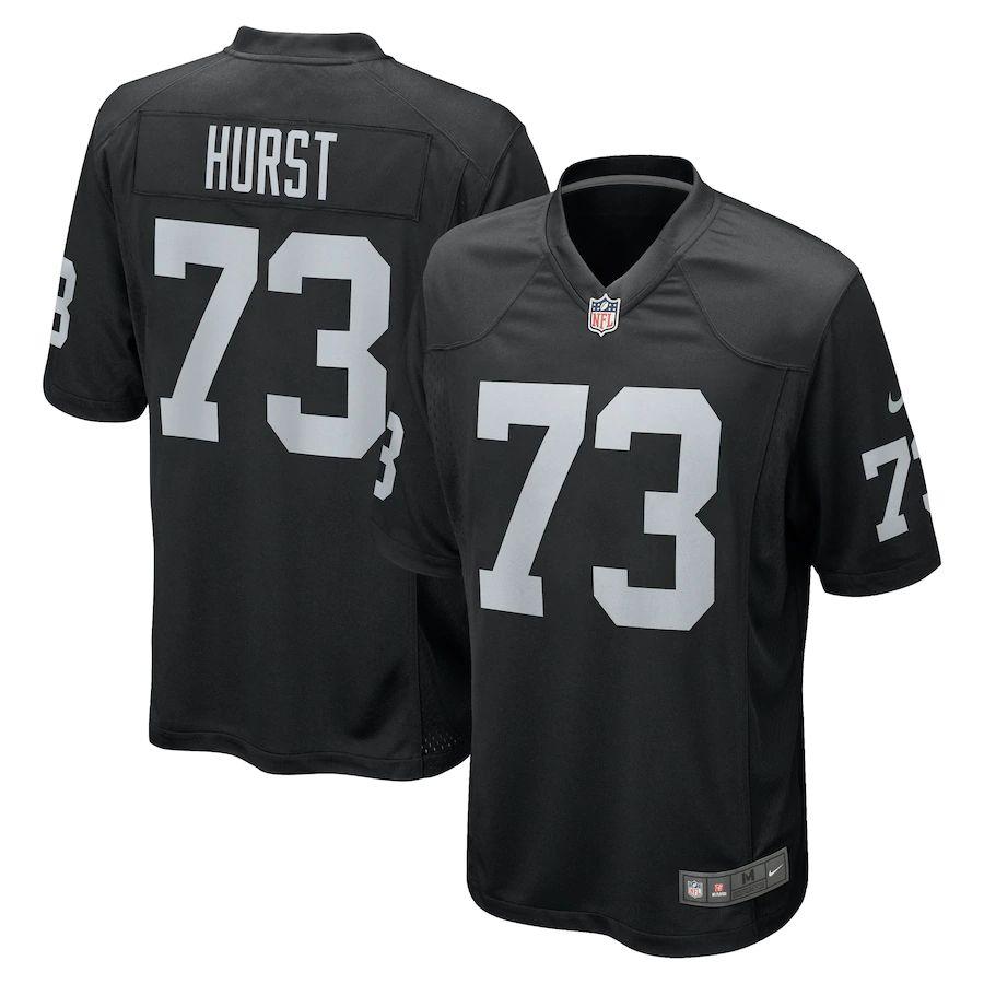 Men's Maurice Hurst Black Player Limited Team Jersey