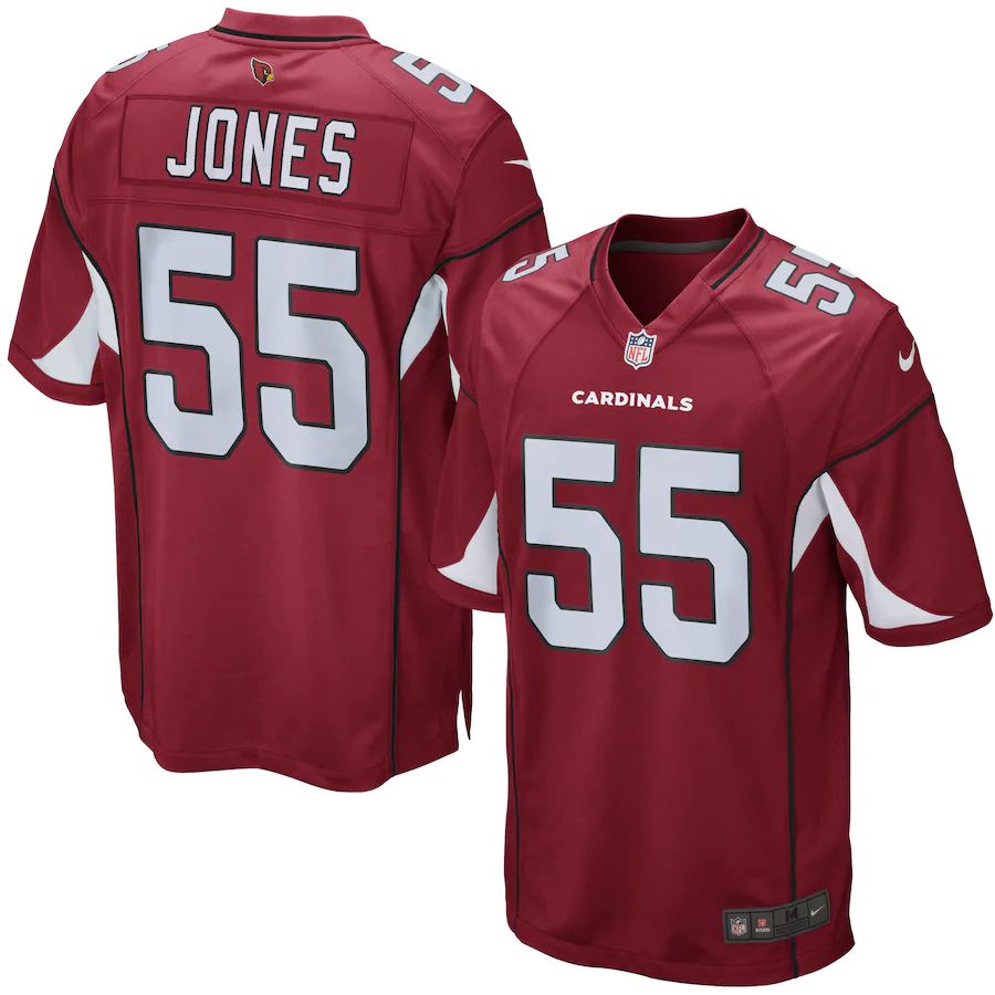Men's Chandler Jones Cardinal Player Limited Team Jersey