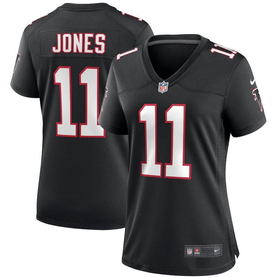 Women's Julio Jones Black Throwback Player Limited Team Jersey