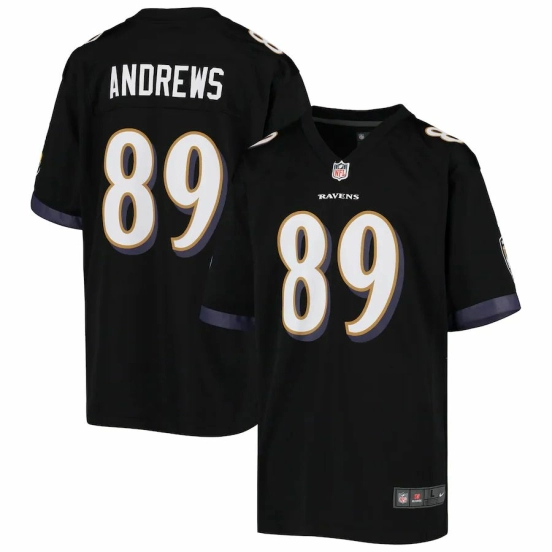 Youth Mark Andrews Black Player Limited Team Jersey