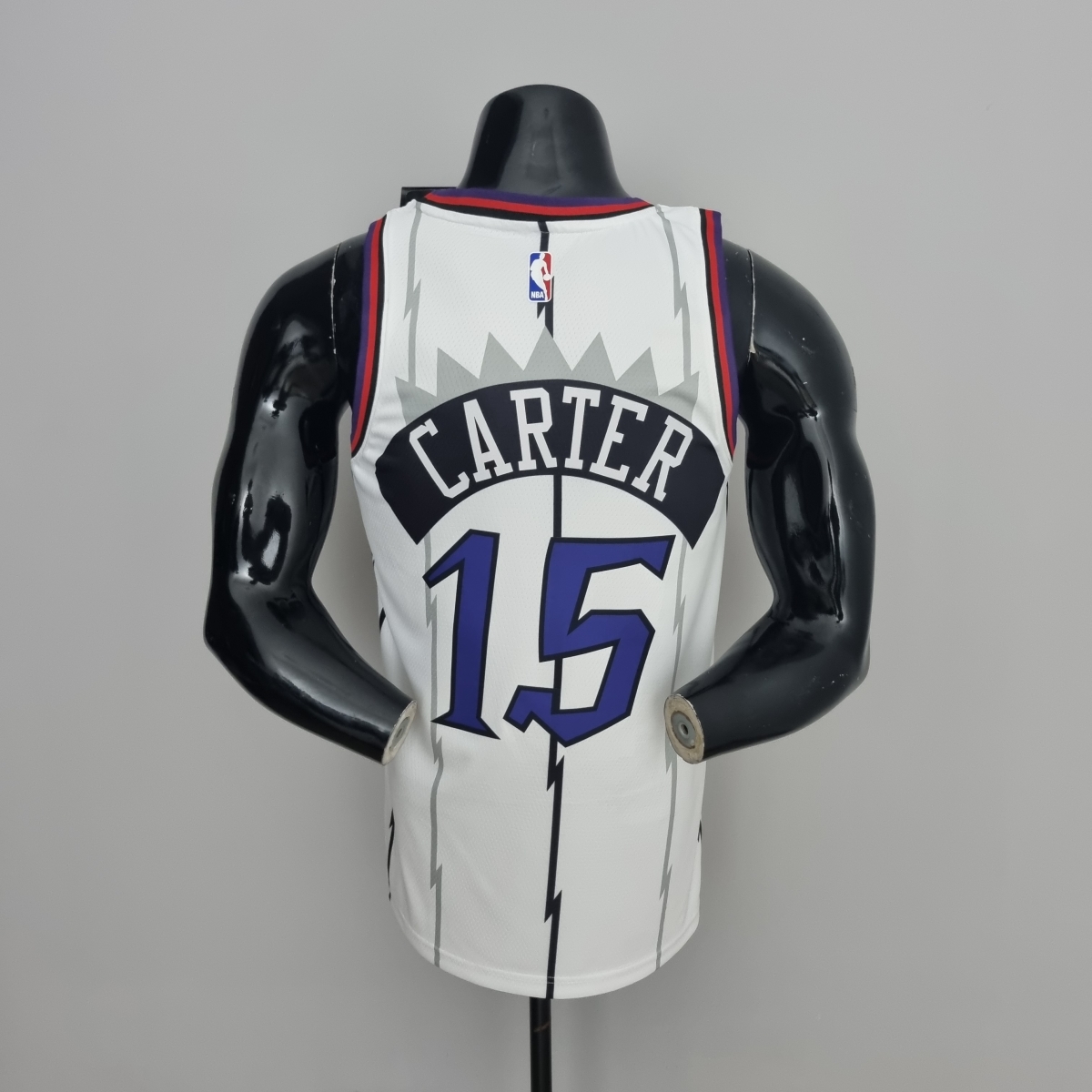 Toronto Raptors CARTER #15 White NBA Jersey