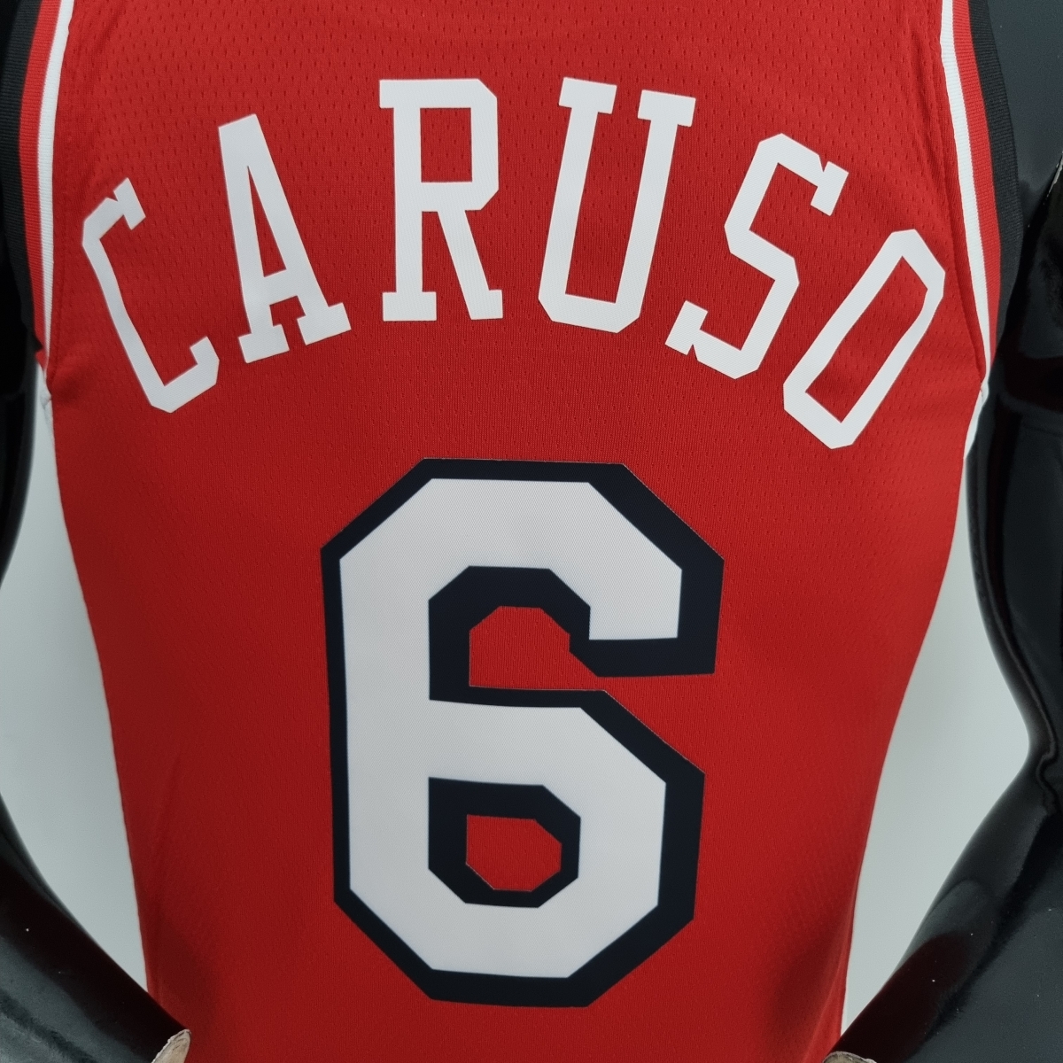 75th Anniversary 2022 Season Chicago Bulls CARUSO #6 City Edition Red NBA Jersey