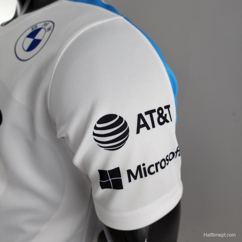 2022 F1 Red Bull /Bwm White T-shirts #0008
