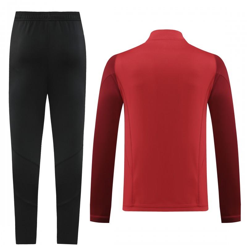 2023 Adidas Red Full Zipper Jacket +Pants