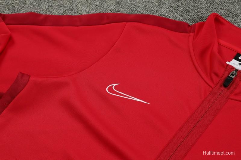23/24 Nike Red Full Zipper Jacket+ Pants