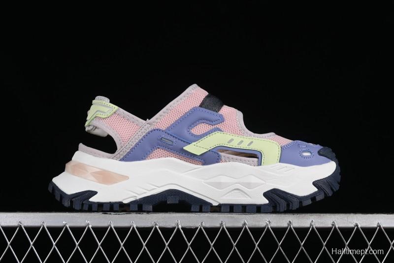 Fila Fusion Thick Sole Hard Candy Sandals - T12W421403FRB