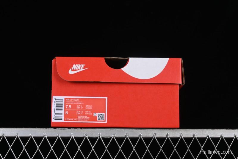 Nike P-6000 Retro Casual Sneaker Dad Shoes with Layered Design - CD6404-100