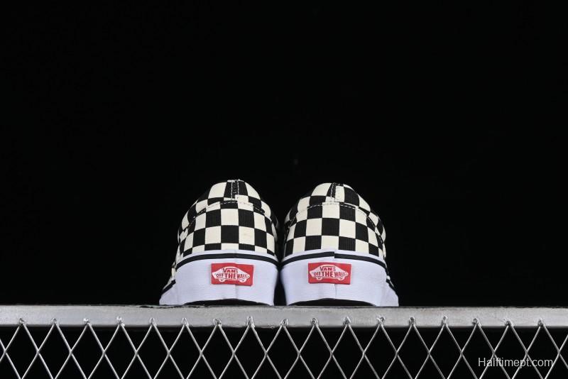 Vans Authentic Golden Coast Classic Checkerboard Slip-On Canvas Shoes - VN0A4BV4R6R