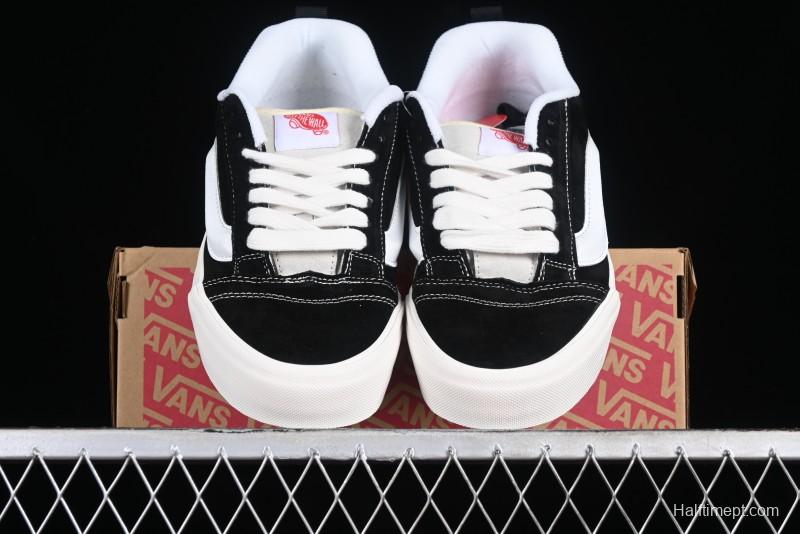 Vans Classics Knu Skool Retro Skate Shoes with Chunky Silhouette - VN0009QCBF2