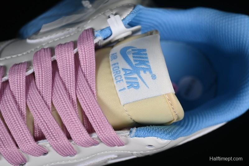 Nike Air Force 1 '07 Low Color-Changing Thermal-Activated White Blue Pink Casual Sneakers - LC5688-001