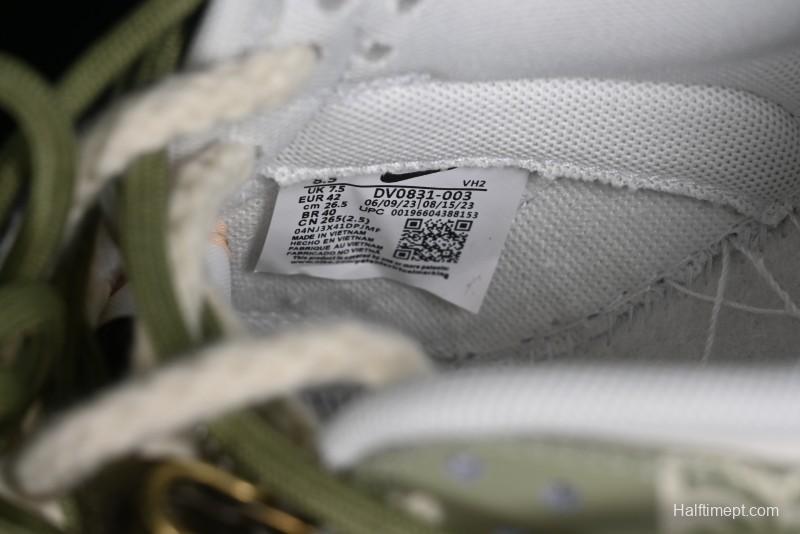 Nike Dunk Low SB Casual Sneakers with Deconstructed Laces and Dragon Well Tea-Inspired Design - DV0831-003