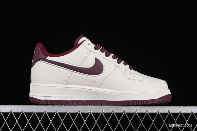 Nike Nocta x Nike Air Force 1 '07 Low Casual Sneakers with 3M Reflective Details and Full-Length Air Cushion - NO0224-022