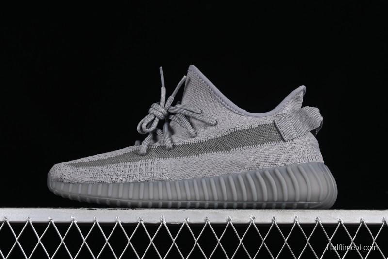 Adidas Yeezy 350 Boost V2 Running Shoes with Space Ash Colorway - IF3219