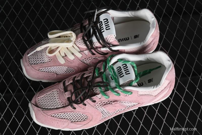 MiuMiu x New Balance 530 Low-Top Classic Retro Casual Running Sneakers - AJD4