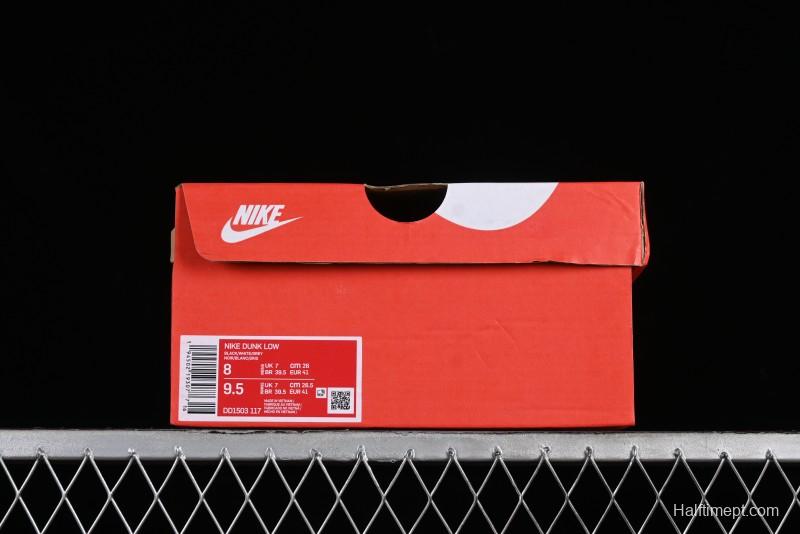 Nike Dunk Low SB Light Smoke Grey White Grey Casual Skate Shoes - DD1503-117