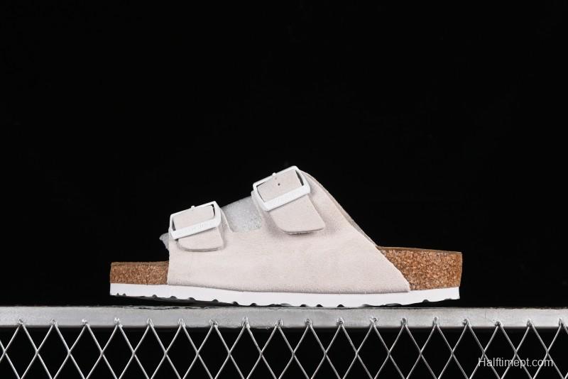 Birkenstock Soft Footbed Sandals with Suede Leather and Lambswool Lining - G.D4