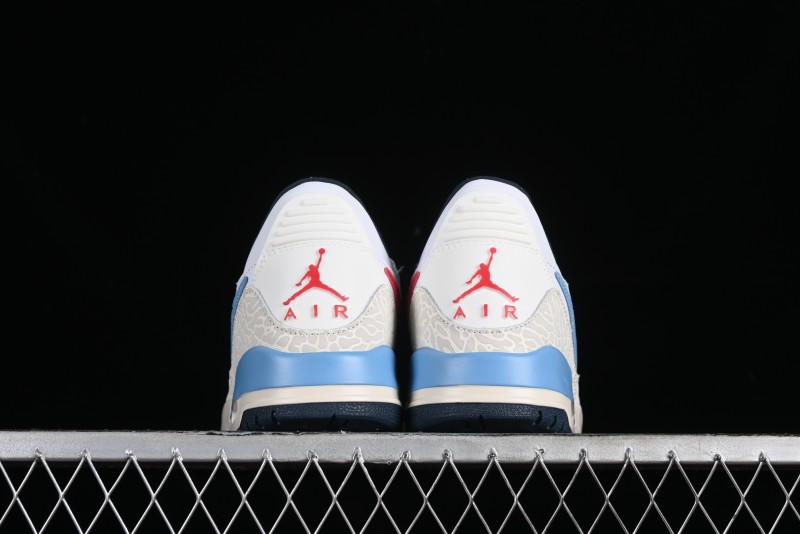 Nike Air Jordan Legacy 312 Low Sneakers with Velcro Strap and Triple Sole Design - HM3709-141