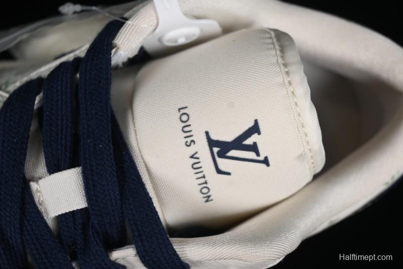 Nike Air Jordan 1 Low LV Collaboration Retro Casual Sneakers in Beige Orange - WG8850-001