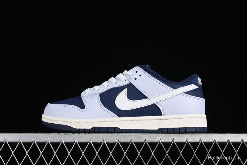 Nike Dunk Low Grey Blue SB Low-Top Casual Skate Shoes - FB9109-002