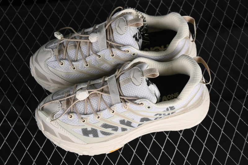 Hoka Mafate Speed 2 Lightweight Trail Running Shoes with Fresh Foam Midsole and Vibram Outsole - 1141572 ESSN