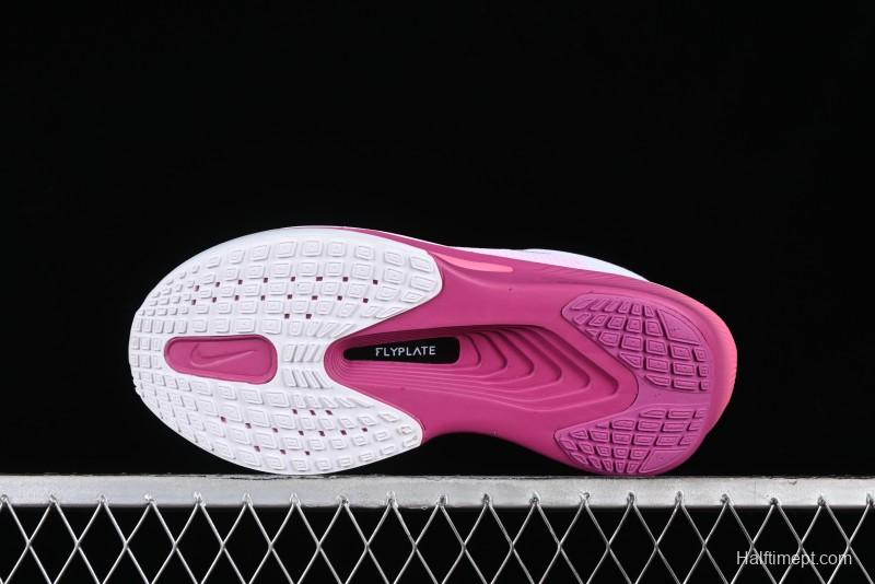 Nike Zoom Fly 6 Lightweight Responsive Running Shoes with Flyknit and React Technology - FN8454-100