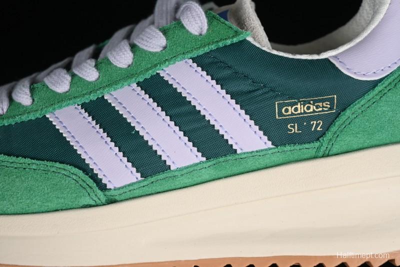 Adidas Originals SL 72 Retro Running Shoes with Ecotex Tongue and EVA Midsole - IH7993