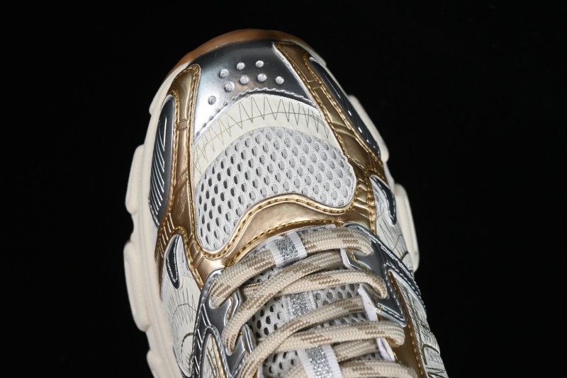 Dior Chrono Round Toe Lace-Up Lifestyle Casual Running Sneakers - 49G GOLDEN