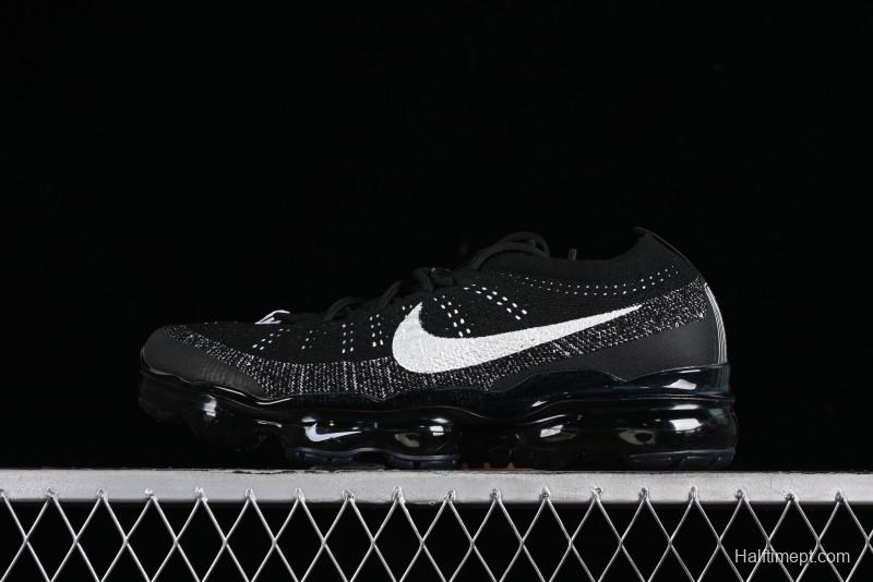 Nike Vapormax 2023 Flyknit Running Shoes with Full-Length Air Cushion - DV1678-001