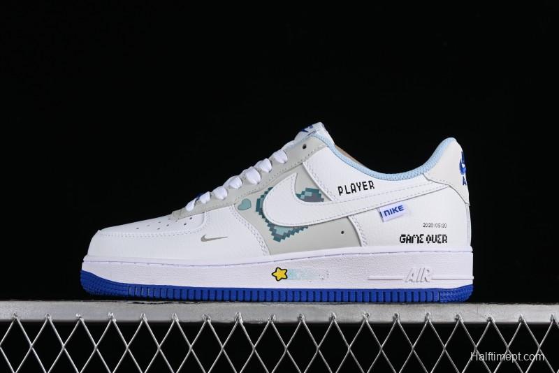 Nike Air Force 1'07 Low "Mario" Casual Sneakers - FB1844-222