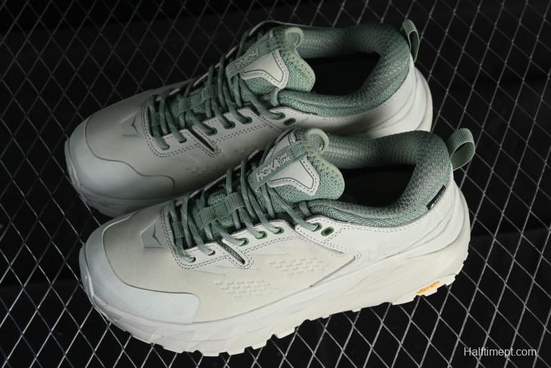 HOKA ONE ONE Kaha Low GTX Hiking Shoes with Geometric Cushioning and Waterproof Design - 1123114 CTBS