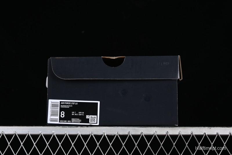 Nike Air Force 1 '07 Low Silver Swoosh Casual Sneakers - HQ1180-001