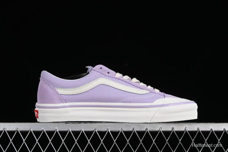 Vans Old Skool Reissue 136 Classic Low-Top Skate Shoes with Detachable Cushioned Insole and Crescent Toe Design - VN000MT6E3N