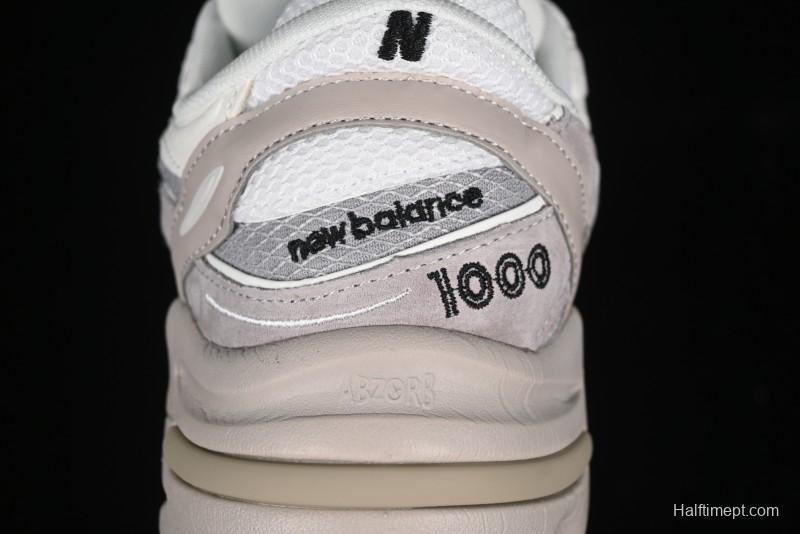 New Balance 1000 Series Retro Dad Style Low-Top Casual Running Shoes - M1000MB