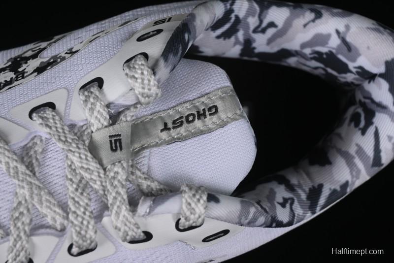 Brooks Ghost 15 Running Shoes with DNA LOFT V2 Cushioning and Breathable Air Mesh - 1103931D149