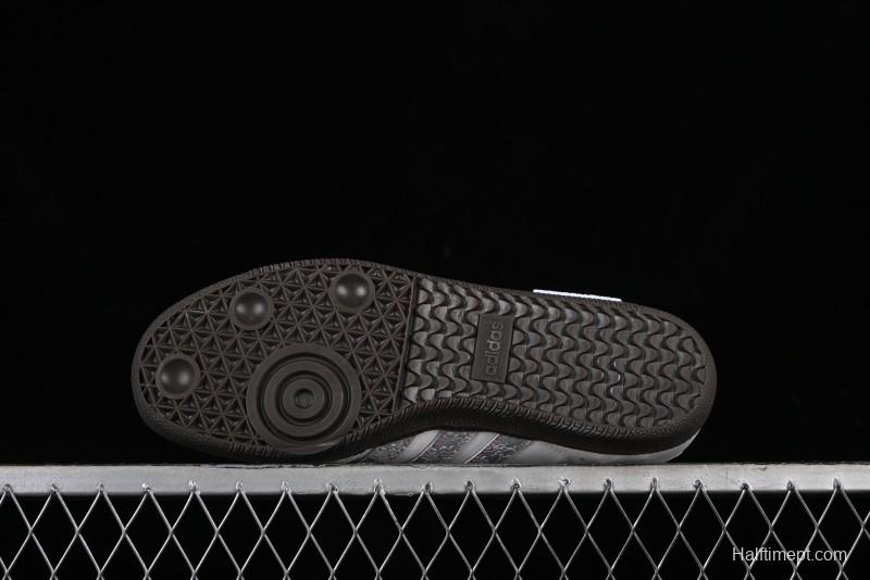 Adidas Originals Samba OG Low-Top Casual Sneakers with Panda Mischief Parachute Academy Design - B75806