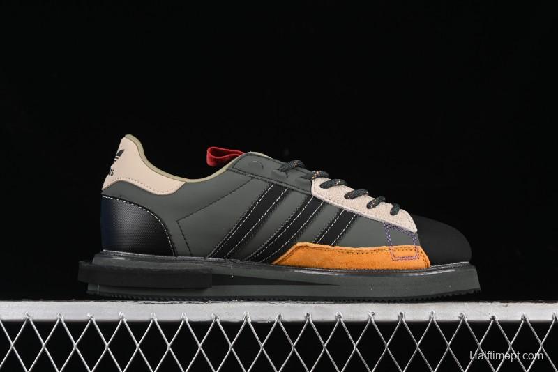 Adidas Originals Campus Mfx Reboot Low-Top Casual Shoes with Die-Cut Design and Anti-Slip Sole - GX1360