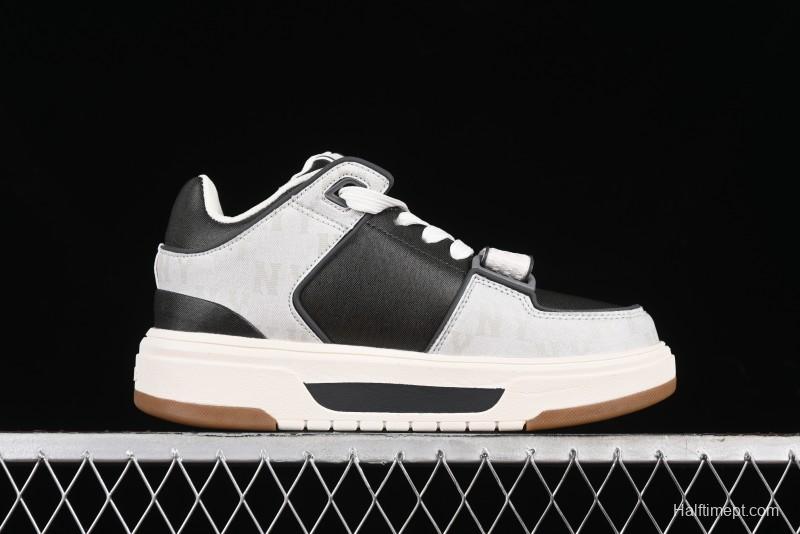 New York Yankees Chunky Liner Mid Denim Monogram Sandals with Velcro Closure and Thick Sole - 3ASXCHL4N50GRS