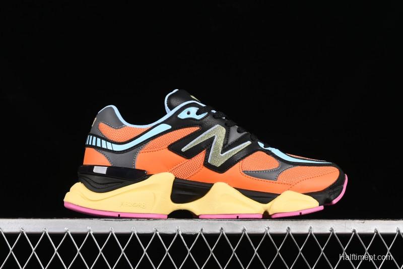 Joe Freshgoods x New Balance 9060 Retro Casual Running Sneakers with ABZORB Cushioning - U9060GB