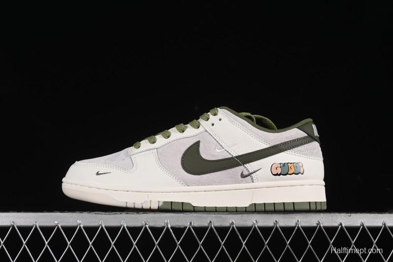 Nike SB Dunk Low Gucci Collaboration Anniversary High-End Custom Sneakers - KK1888-002