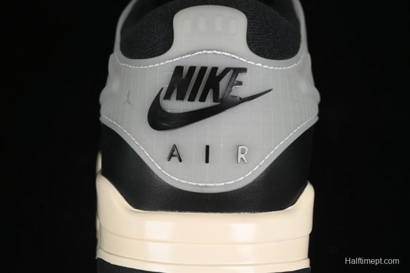 Nike Air Jordan 4 Remastered Sneakers in Black with Textile Mesh, Leather and Suede - FQ7939-006