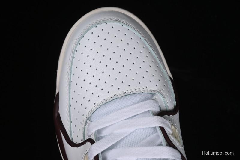 Nike Air Flight 89 Low Basketball Shoes with Air Cushion Technology - FQ8256-100