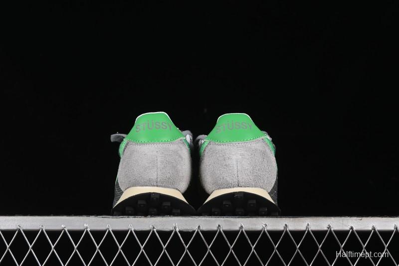 Nike Stussy Roshe Run LD-1000 Comfortable Versatile Non-Slip Durable Waffle Low-Top Casual Running Shoes - FQ5369-002