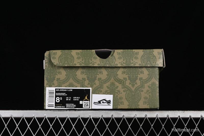 Nike Air Jordan 1 Low Retro Basketball Shoes Custom Starry Sky Design - SJ9950-012