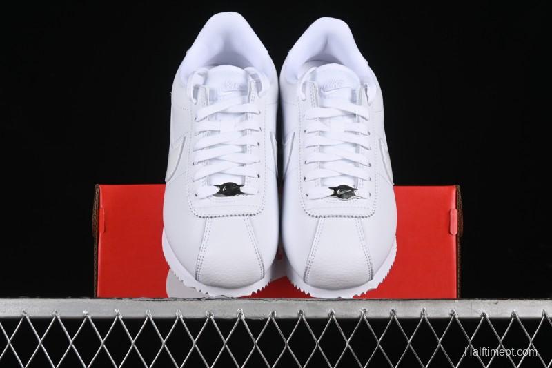 Nike Classic Cortez Leather Retro Running Shoes - FB6877-100