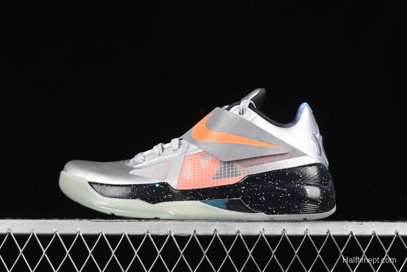 Nike KD 4 Galaxy All Star Basketball Shoes with Zoom Air Cushion and Adaptive Fit System - FD2635-001