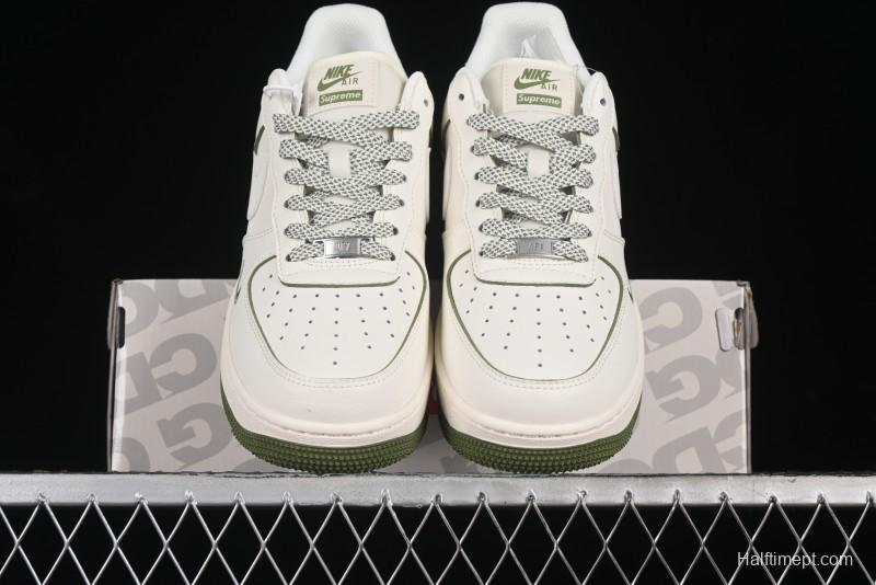 Nike Air Force 1 '07 Low Supreme The North Face Collaboration - Off White Mint Green - XZ1996-527