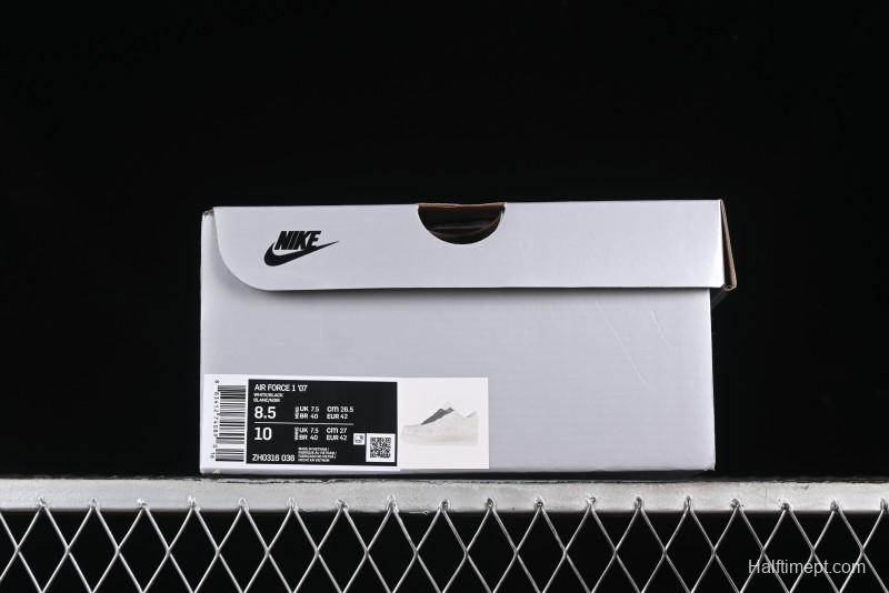 Nike Air Force 1 '07 Low Black Silk Chinese Style Casual Sneakers - ZH0316-036